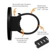 imageMagnetic Phone Holder for Stroller Shopping Cart ampamp Golf Push Cart  Handlebar Phone Mount for MagSafe  Strap with Strong Magnet for Mag Safe  Stroller Accessories for Uppababy Nuna BugabooJet BlackWhite