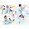 imageRESTCLOUD Baby Sleep Bag with Feet Winter Wearable Blanket with Legs Sack for Toddler Thicken 25 TOGPink