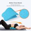 imageRESTCLOUD Back Stretcher for Back Pain Relief Back Stretching Cushion Chronic Lumbar Support Pillow Helps with Spinal Stenosis Herniated Disc and Sciatica Nerve Pain Relief Lumbar StretcherBlue