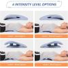 imageRESTCLOUD Back Stretcher for Back Pain Relief Lower Back Stretcher Back Stretching Cushion Lumbar Stretcher Device Helps with Spinal Stenosis Herniated Disc Sciatica NerveHaze Blue