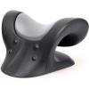 imageRESTCLOUD Comfortable Neck Stretcher for Neck Pain Relief Neck and Shoulder Relaxer Cervical Neck Traction Device for TMJ Pain Relief and Muscle Relax Cervical Spine Alignment Chiropractic PillowBlack