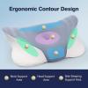 imageRESTCLOUD Memory Foam Cervical Pillow Orthopedic Pillow for Neck and Back Support Head and Shoulder Pain Relief