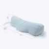 imageRESTCLOUD Neck Pillows for Pain Relief Sleeping Neck Roll Pillow Neck Cervical Pillows for Stiff Neck Pain Relief Bed Pillow Height and Firm AdjustableBlue