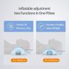 imageRESTCLOUD Neck Pillows for Pain Relief Sleeping Neck Roll Pillow Neck Cervical Pillows for Stiff Neck Pain Relief Bed Pillow Height and Firm AdjustableBlue