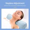 imageRESTCLOUD Neck Pillows for Pain Relief Sleeping Neck Roll Pillow Neck Cervical Pillows for Stiff Neck Pain Relief Bed Pillow Height and Firm AdjustableBlue