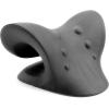 imageRESTCLOUD Neck and Shoulder Relaxer Cervical Traction Device for TMJ Pain Relief and Cervical Spine Alignment Chiropractic Pillow Neck StretcherPinkDblack