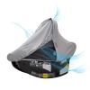 imageSummer Baby Car Seat Cover  2in1 Breathable Carseat Sun Shade ampamp Mosquito Net  UV Protection Lightweight Canopy Covers for Infant Unisex  Bug Net Mesh for Spring ampamp Summer Warm Weather GrayBlue