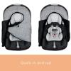 imageWinter Carseat Cover for Baby  Infant Car Seat Cover Baby  Doona Accessories  Winter Car Seat Canopy for Boys ampamp Girls  New Born Essentials Must Haves for Cold Weather  Warm ampamp Thick Fleece PinkBlue