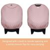 imageWinter Carseat Cover for Baby  Infant Car Seat Cover Baby  Doona Accessories  Winter Car Seat Canopy for Boys ampamp Girls  New Born Essentials Must Haves for Cold Weather  Warm ampamp Thick Fleece PinkPink  Canopy