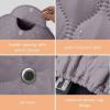 imageWinter Carseat Cover for Baby  Infant Car Seat Cover Baby  Doona Accessories  Winter Car Seat Canopy for Boys ampamp Girls  New Born Essentials Must Haves for Cold Weather  Warm ampamp Thick Fleece PinkGray  Canopy