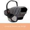 imageWinter Carseat Cover for Baby  Infant Car Seat Cover Baby  Doona Accessories  Winter Car Seat Canopy for Boys ampamp Girls  New Born Essentials Must Haves for Cold Weather  Warm ampamp Thick Fleece PinkGray