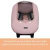 imageWinter Carseat Cover for Baby  Infant Car Seat Cover Baby  Doona Accessories  Winter Car Seat Canopy for Boys ampamp Girls  New Born Essentials Must Haves for Cold Weather  Warm ampamp Thick Fleece PinkPink  Canopy
