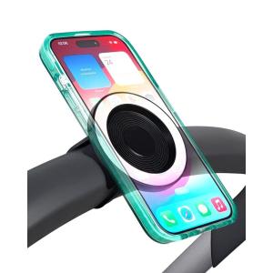 imageMagnetic Phone Holder for Stroller Shopping Cart ampamp Golf Push Cart  Handlebar Phone Mount for MagSafe  Strap with Strong Magnet for Mag Safe  Stroller Accessories for Uppababy Nuna BugabooJet BlackWhite