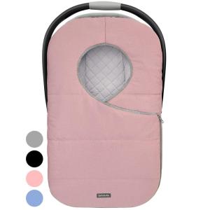 imageWinter Carseat Cover for Baby  Infant Car Seat Cover Baby  Doona Accessories  Winter Car Seat Canopy for Boys ampamp Girls  New Born Essentials Must Haves for Cold Weather  Warm ampamp Thick Fleece PinkPink