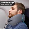 imageRESTCLOUD Plane Neck Pillow Travel Neck Pillow for Sleeping on Airplanes Flight and Car with AllRounded Neck Support LargeSmall