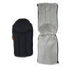 imageliuliuby CozyMitts  Insulated Stroller GlovesStroller Hand Muff  Stroller Accessories for Winter  Water Repellent Stroller Mittens for Freezing Cold Weather  Hand Warmers Black