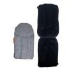 imageliuliuby CozyMitts  Insulated Stroller GlovesStroller Hand Muff  Stroller Accessories for Winter  Water Repellent Stroller Mittens for Freezing Cold Weather  Hand Warmers Heather Gray