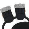 imageliuliuby CozyMitts  Insulated Stroller GlovesStroller Hand Muff  Stroller Accessories for Winter  Water Repellent Stroller Mittens for Freezing Cold Weather  Hand Warmers Black